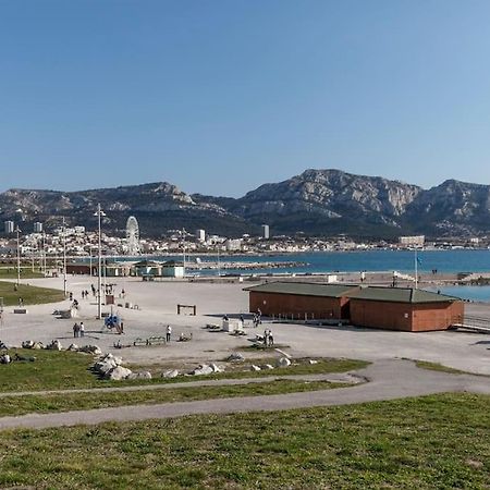 Residence Bord De Mer-Terasse-Plage Prado David Marseilles Exterior foto